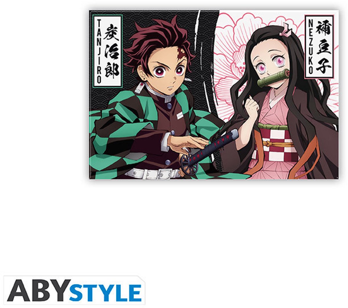 Demon Slayer Magneet - Tanjiro and Nezuko - 5,5 x 8 cm