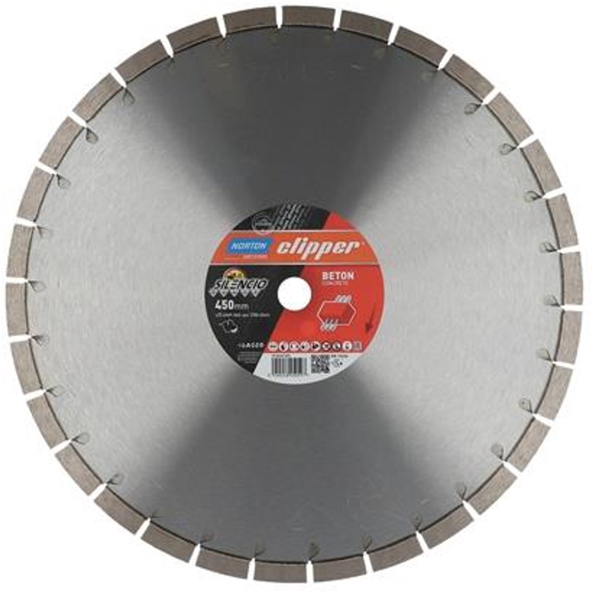 Diamantdoorslijpschijf Extreme Silencio D.450mm v.voegenzaag 2700 min-1