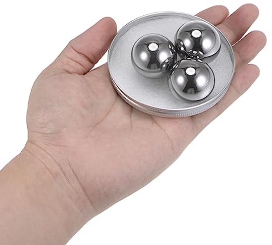 3pcs precision balls 30mm diameter G10 chrome steel ball for bearings, silver — afbeelding 5
