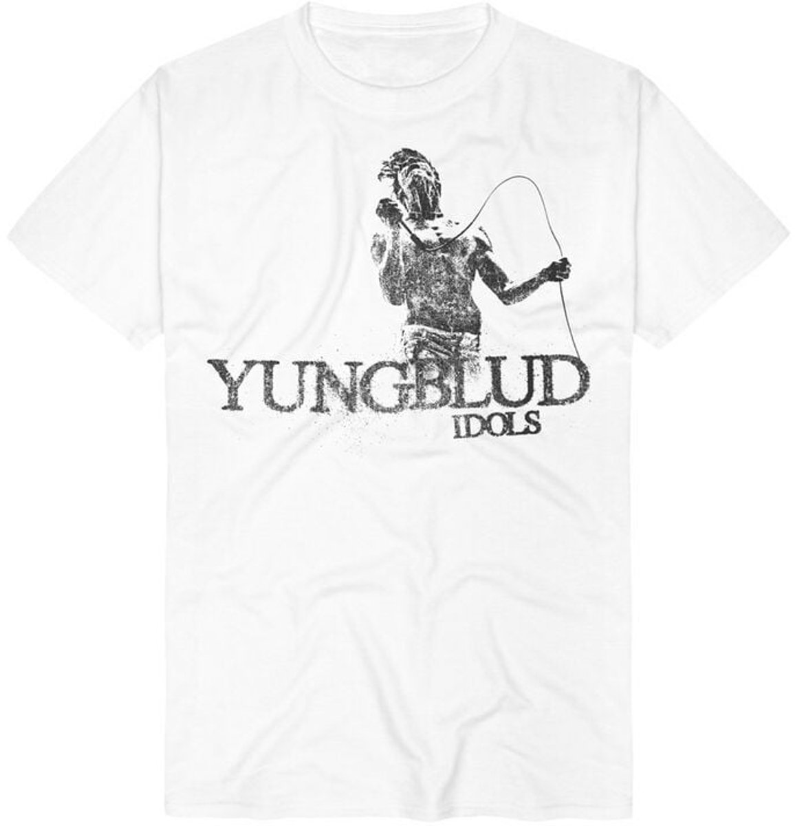 Yungblud Idols Microphone Heren T-shirt - wit - M