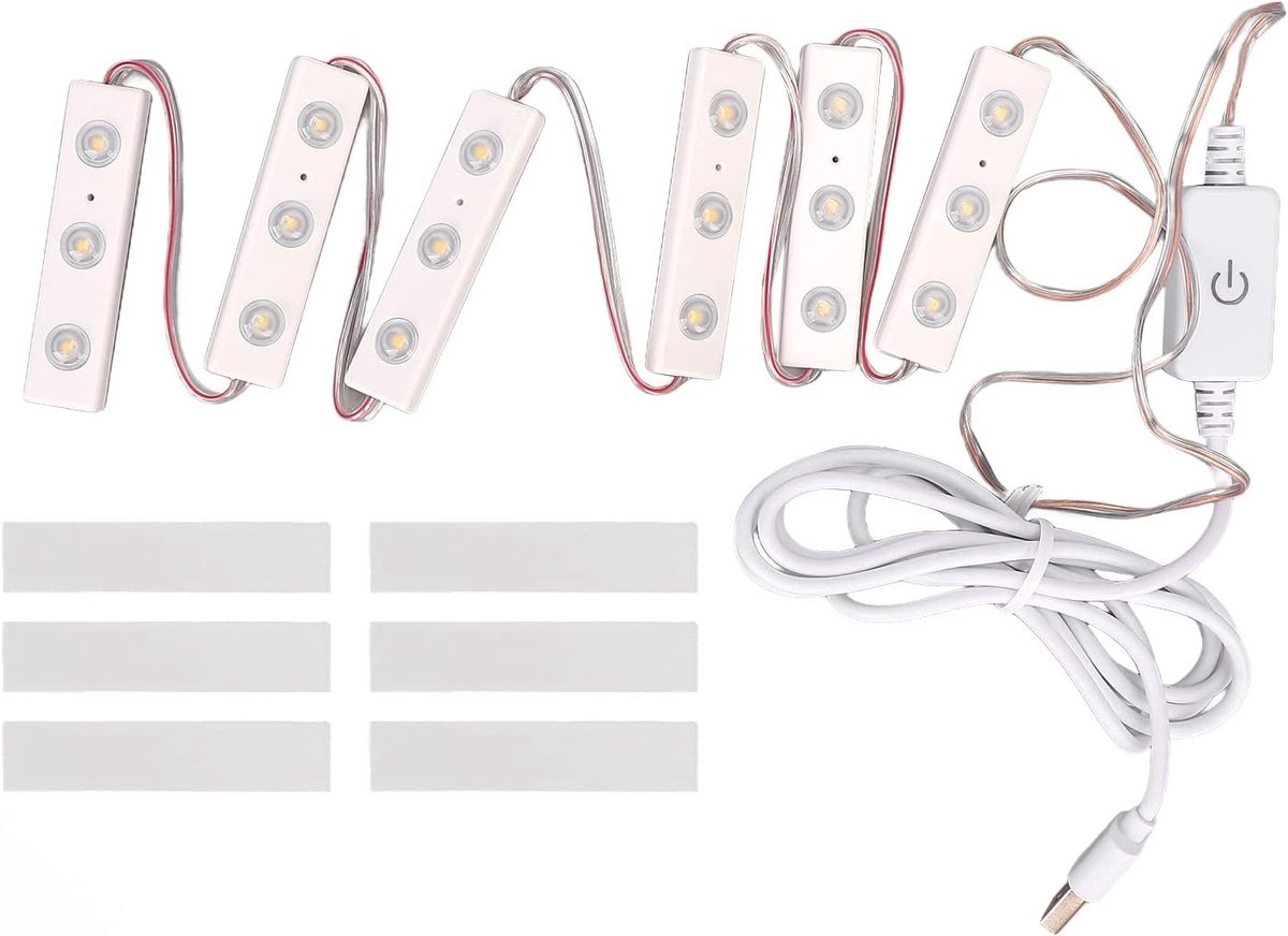 Make-up Spiegelverlichting met Verstelbare Helderheid en USB Aansluiting