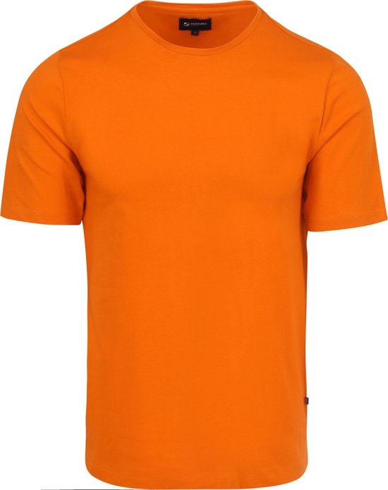 Convient - T-shirt Respect Jim Oranje - Homme - Taille XL - Coupe moderne