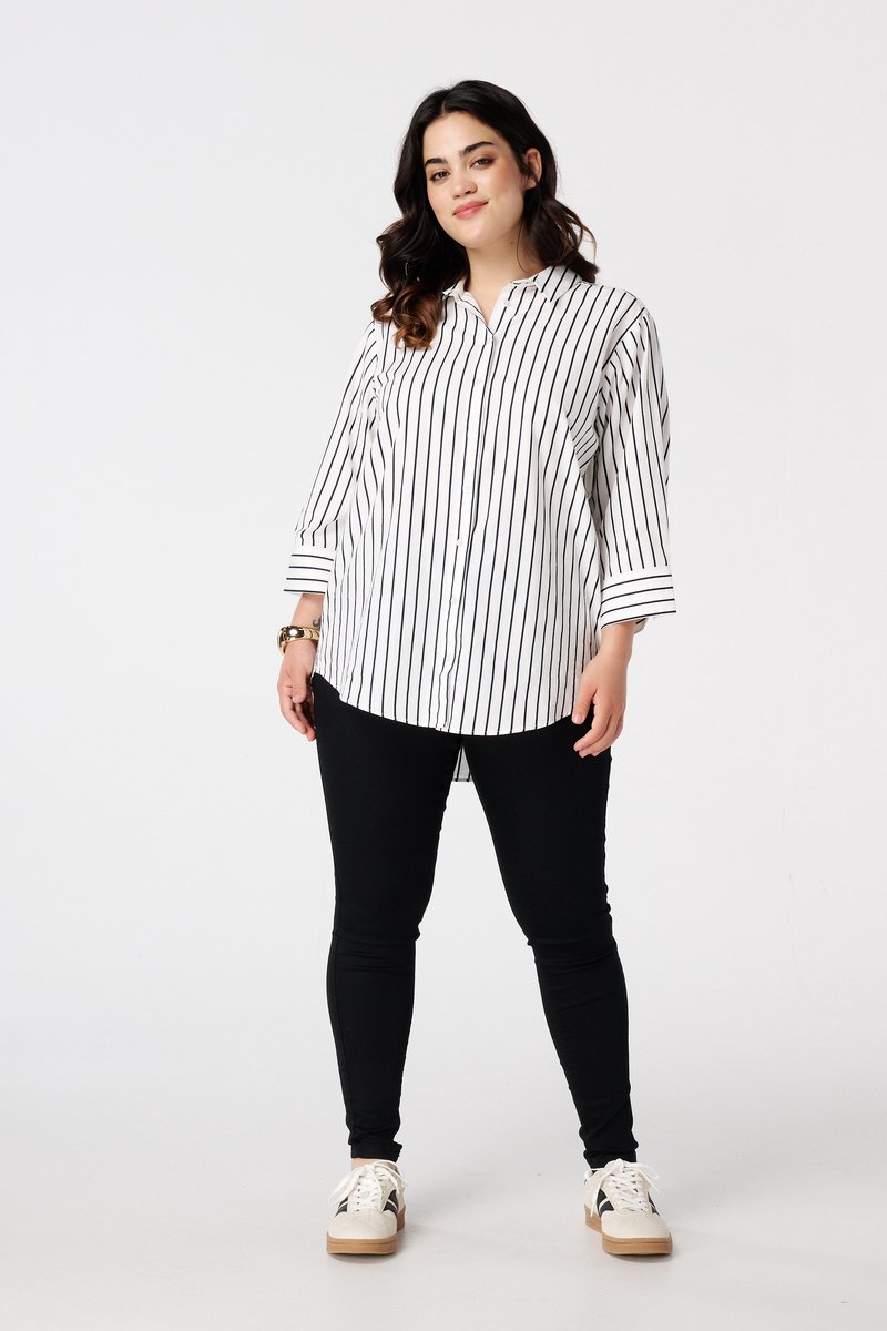 MS Mode Tregging Tregging met denim look