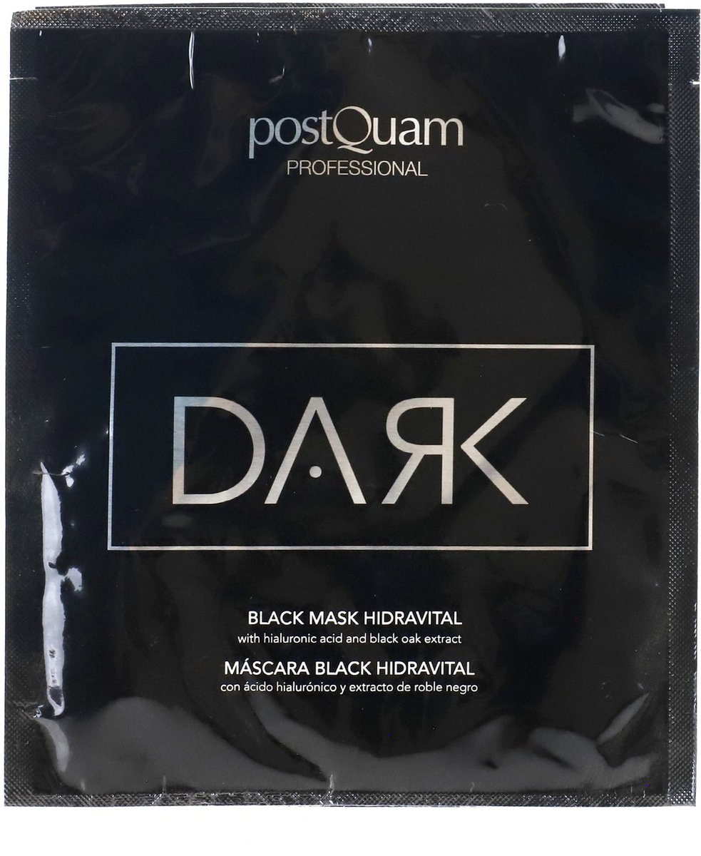 POSTQUAM SKIN CARE HYDROVITAL SLUIER BLACK DETOX MASKER