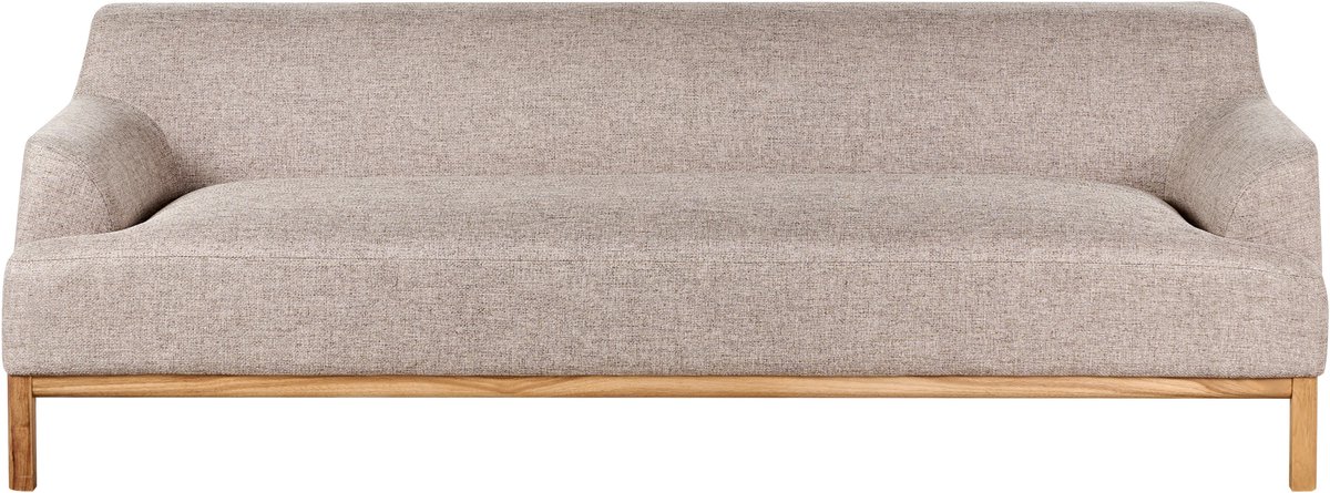 SOSJO - Driezitsbank - Lichtbruin - Polyester