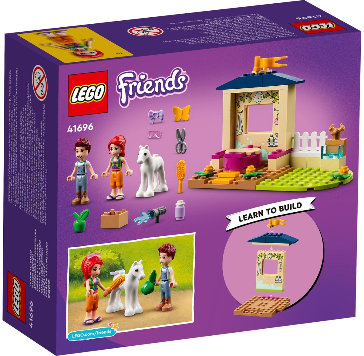 LEGO Friends Ponywasstal - 41696 — afbeelding 7