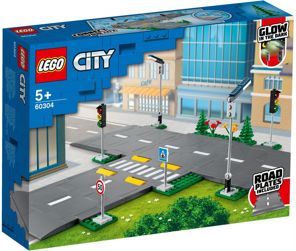 LEGO LEGO City StraĂźenkreuzung mit Ampeln