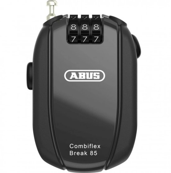 ABUS Panzerkabelschloss Steel-O-Flex Tresor 1360 - Zahlenschloss aus Stahlkabel mit Panzer aus Stahlhülsen - ABUS-Sicherheitslevel 6-85 cm