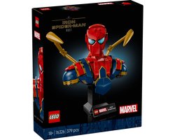foto van LEGO Marvel Iron Spider-Man buste - 76326
