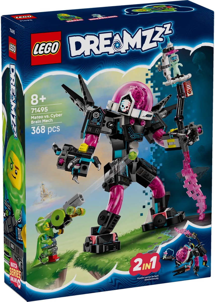 LEGO 71495 Dreamzzz Mateo Vs. Cyberbreinmecha