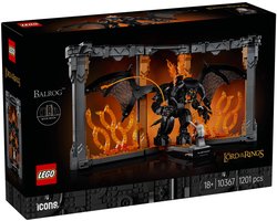 LEGO Icons Boekensteun: The Lord of the Rings – Balrog Set - 10367 Image