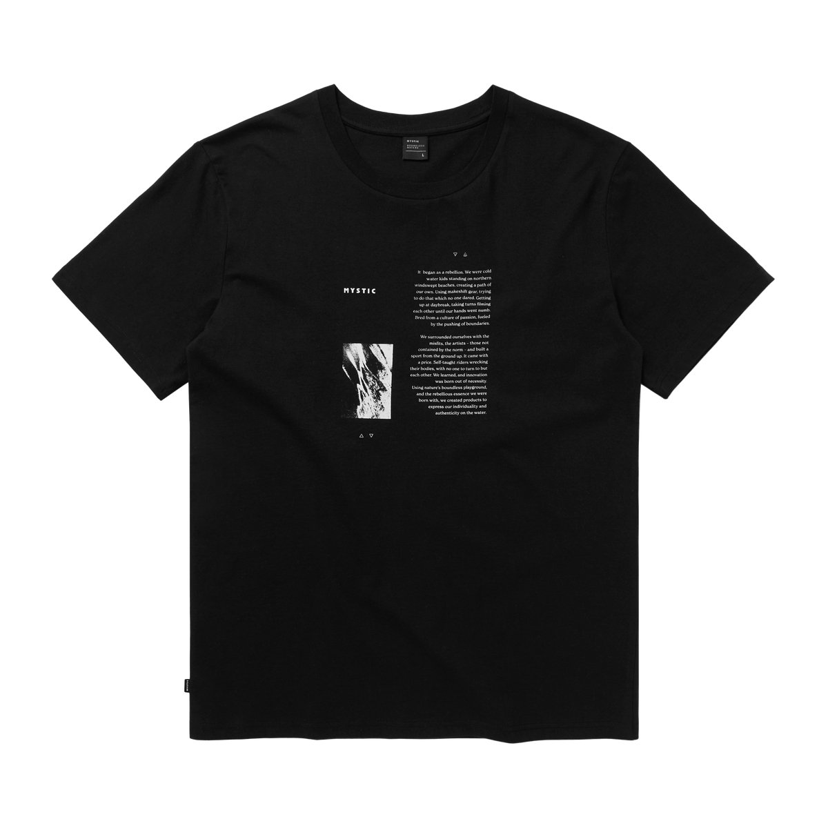 Mystic Collective Tee Zwart