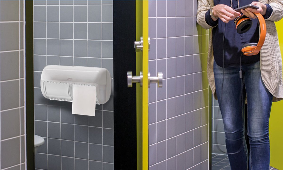 Tork Toiletpapier, 3-laags, wit
