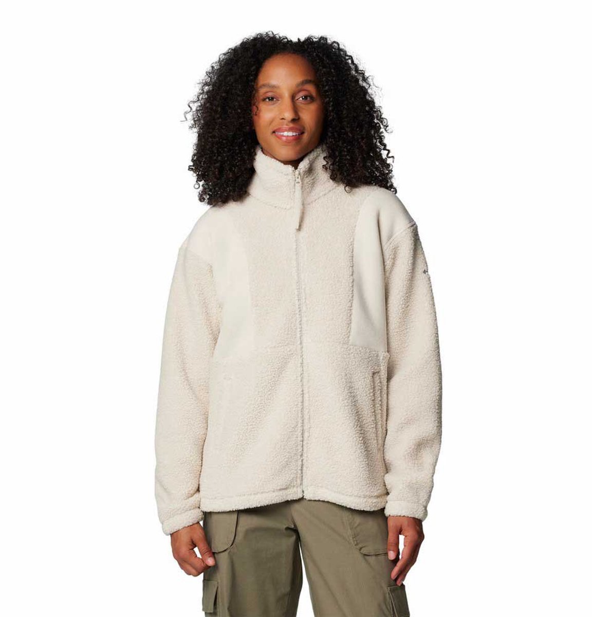 Columbia Panorama™ Ii Fleece Met Volledige Rits Beige XS Vrouw