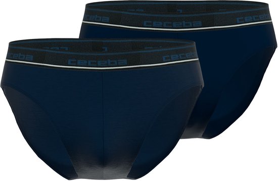 CECEBA Bamboo - Slip homme - 2-pack - Blauw