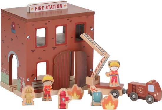 Little Dutch Brandweerstation – Hout