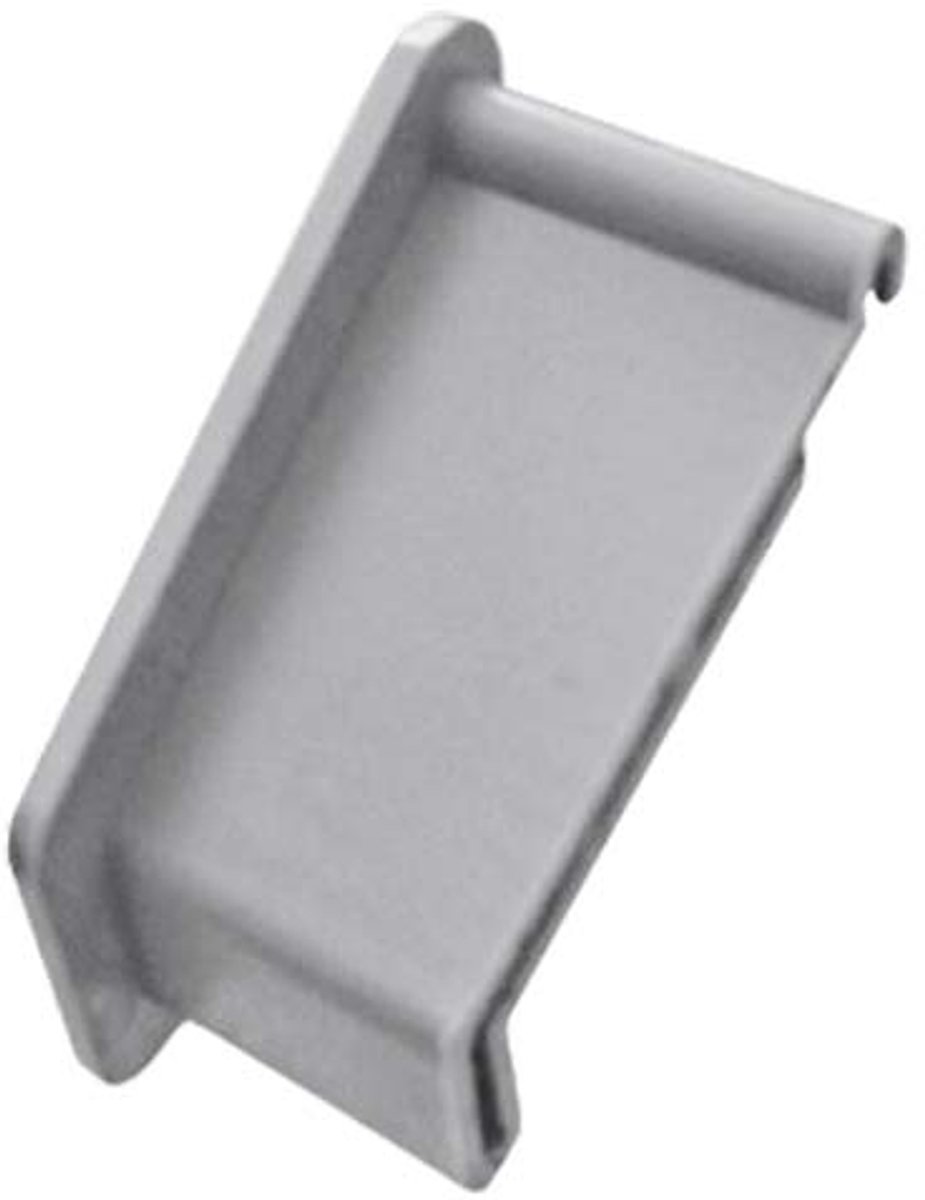 Renoplast® Muurdeflector Voor Dakgootprofiel K100 Grijs - Rechts + Links - Afwerking Van Terrassen En Balkons - Tegelvloeren Op Lijmmortel - Hoekprofiel Voor Waterafvoersystemen