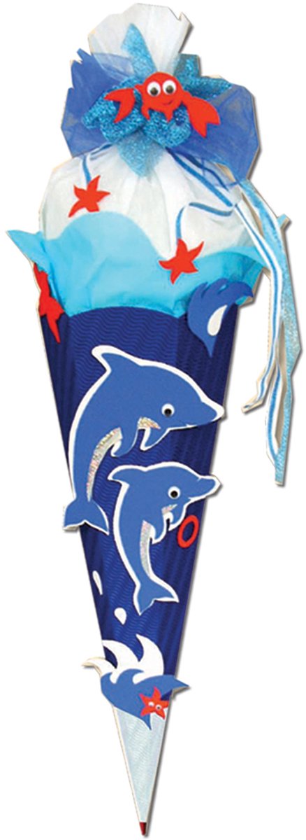 Knutselpakket voor schooltascreatie 'Eenhoornsportret', 680 mm