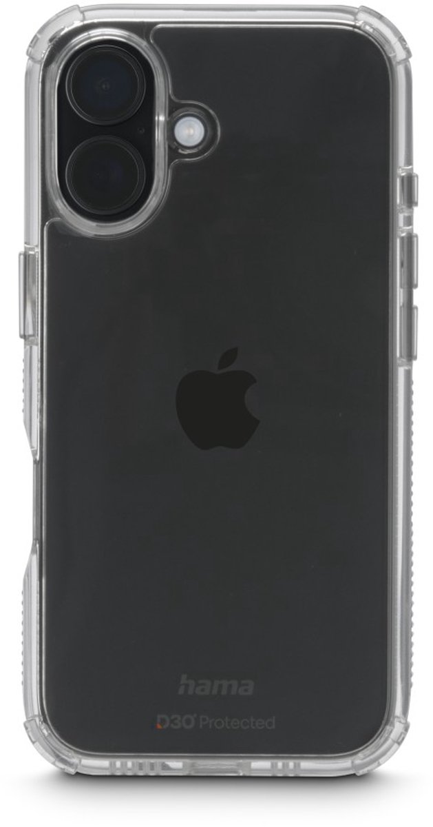 Hama hoesje geschikt voor Iphone 16 - Extreme Protect cover - Transparant