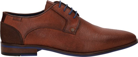 Berkelmans Oulton Veterschoenen - Heren - Cognac - Maat:43