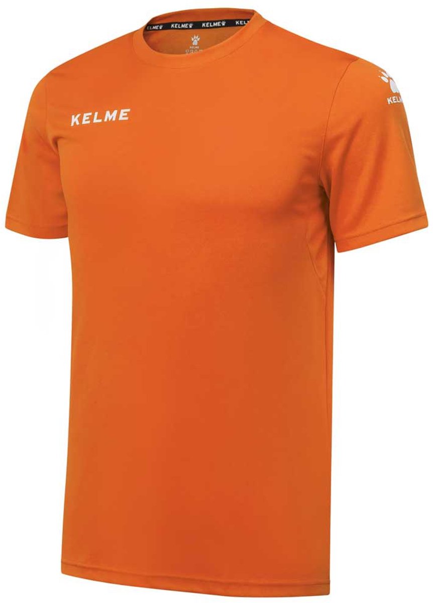 Kelme Campus T-shirt Met Korte Mouwen Oranje XL
