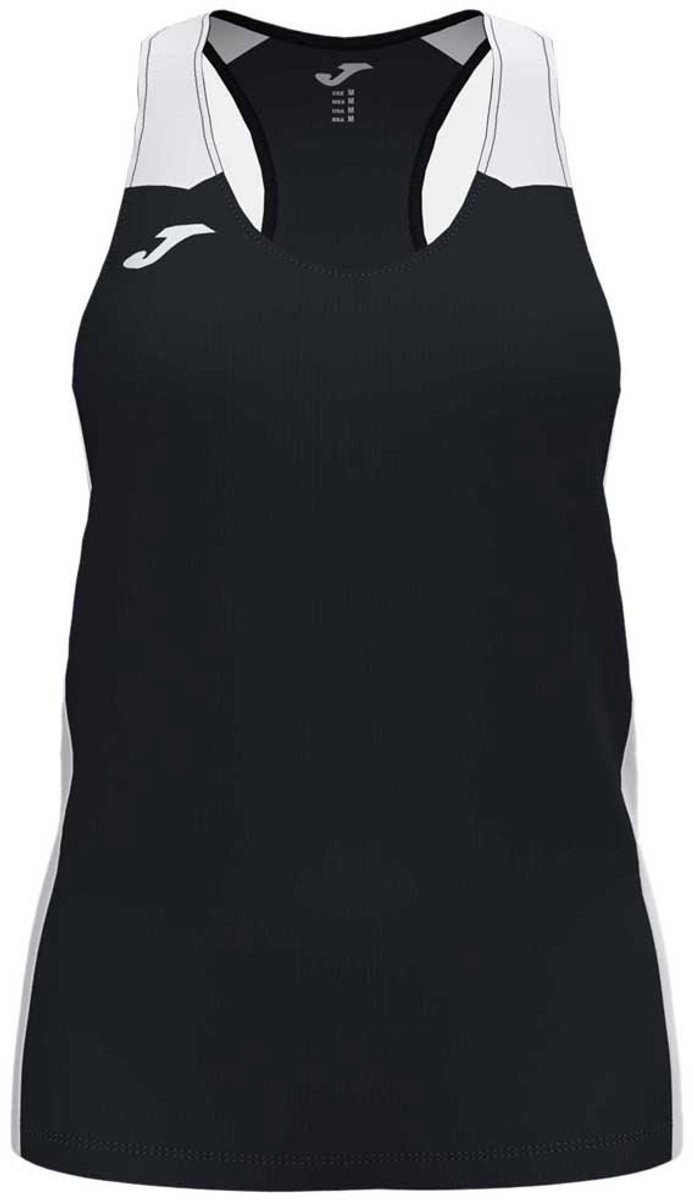 Joma Record Ii Mouwloos T-shirt Zwart L Vrouw