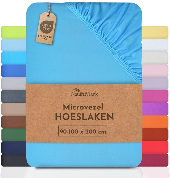 NatureMark 8er Pack Frottier Handtücher 50x100cm, 100% Baumwolle