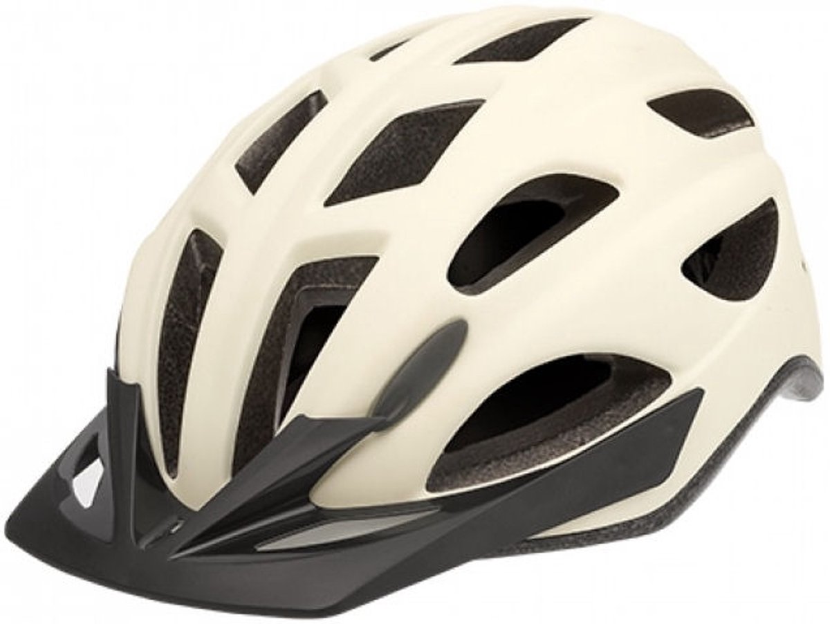 Polisport City GO fietshelm - Maat L (58-61cm) - mat crème