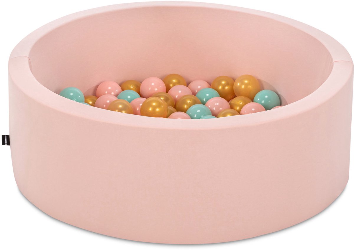 Asir Ballenbak voor baby’s - Roze – 150 ballen - 85 x 85 x 30 cm