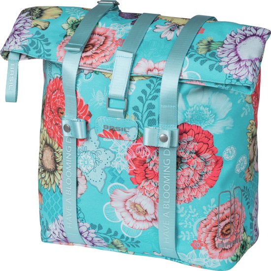 Basil Bloom Field Fietsshopper - 15-20 Liter - Blauw van Basil — afbeelding 5