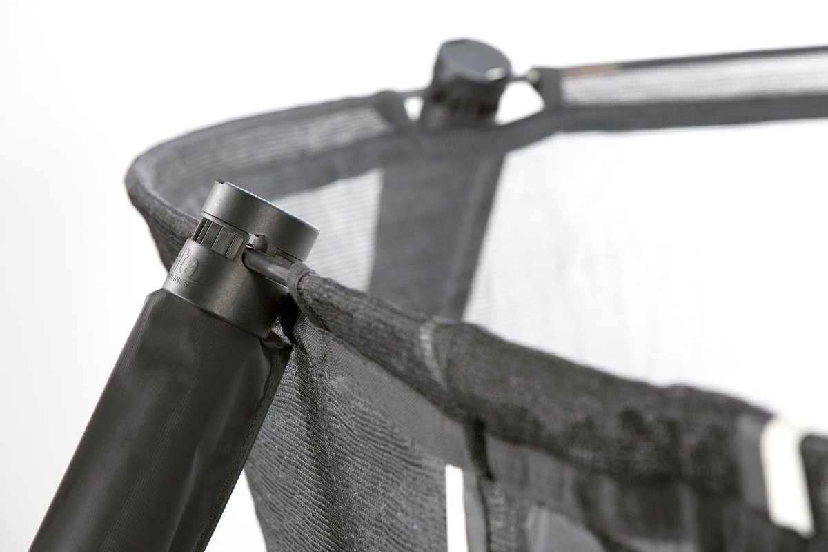 Salta Premium Black Edition - Trampoline met veiligheidsnet - ø 427 cm - Zwart — afbeelding 8
