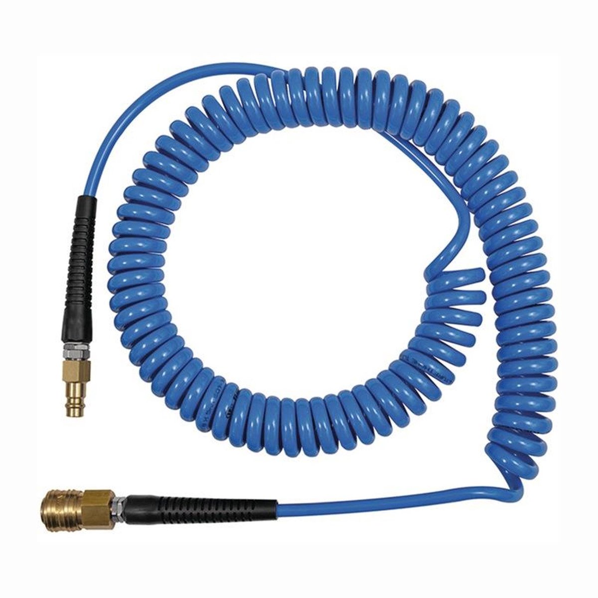 Riegler spiraalslang standaardkoppeling set PU Ø 12 x 8 lengte 7,5 m - 158184