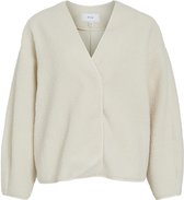 Vila Jas Viada Loose L/s Teddy Jacket 14116337 Birch Dames Maat - 38