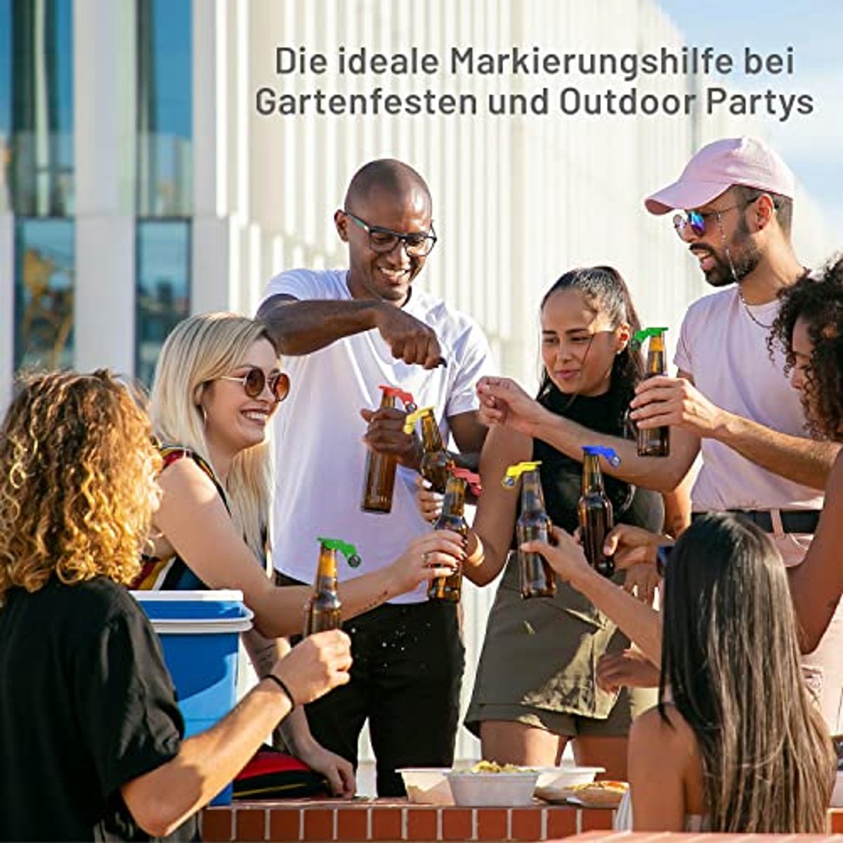 Slimme Automatische Flessendop - Herbruikbare Deksel met Insectenbescherming