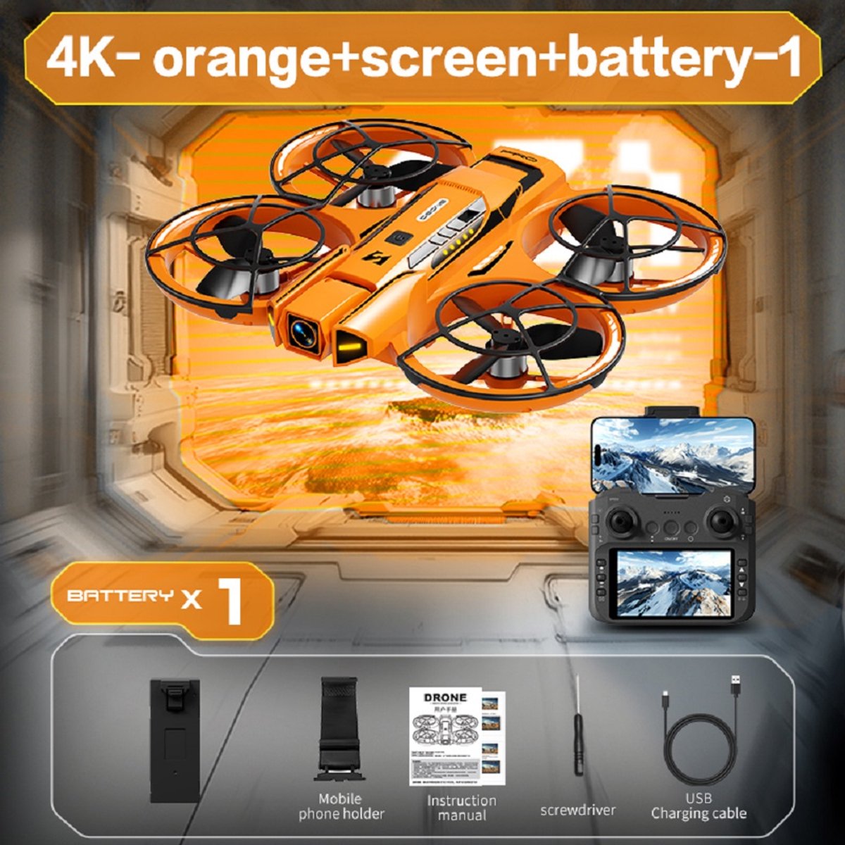 A21 Pro Mini Drone 8K HD Camera met borstelloze motor en optische stabilisatie