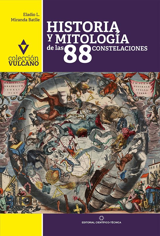 Historia y mitología de las 88 constelaciones - cover