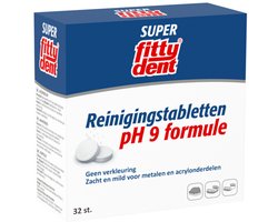 Fittydent Reinigingstabletten - 32 stuks