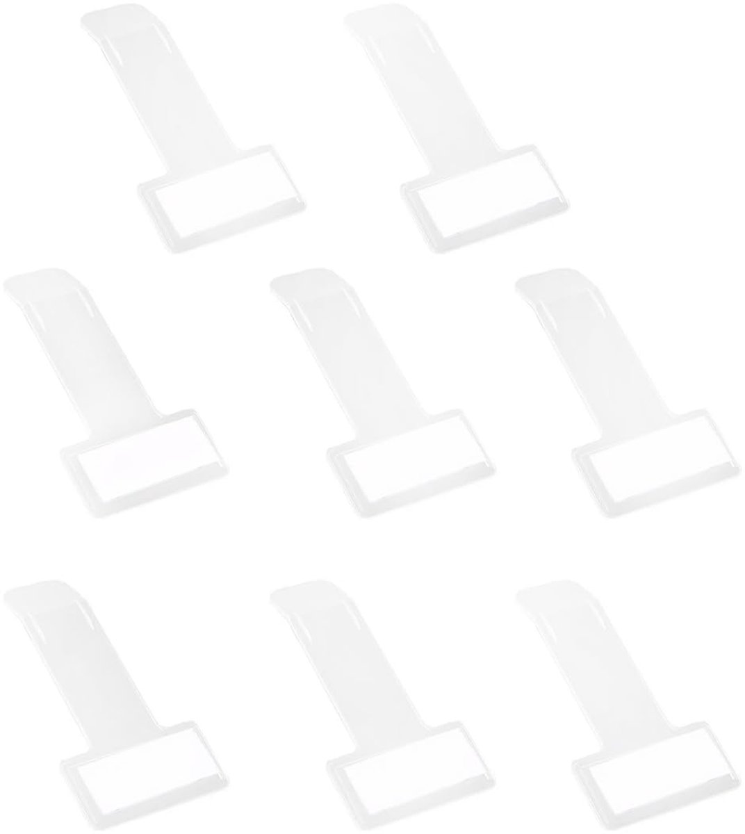 8 x Windscreen Clips Self-Adhesive Ideal for Cars, Trucks and Caravans