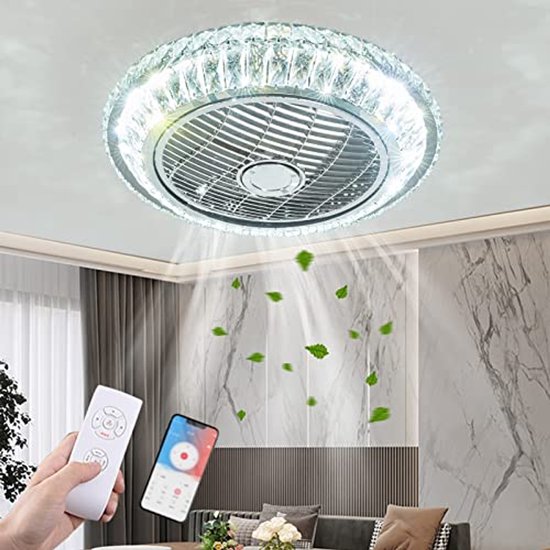 YOLEDY Plafondlamp met ventilator, stil, met afstandsbediening, 88 cm, slaapkamerlamp met ventilator, bloemenvormig design, led-plafondventilator met verlichting, dimbaar, DC-motor, wintervoeding, wit YOLEDY Plafondlamp met ventilator, stil, met afstandsbediening, 88 cm, slaapkamerlamp met ventilator, bloemenvormig design, led-plafondventilator met verlichting, dimbaar, DC-motor, wintervoeding, wit
