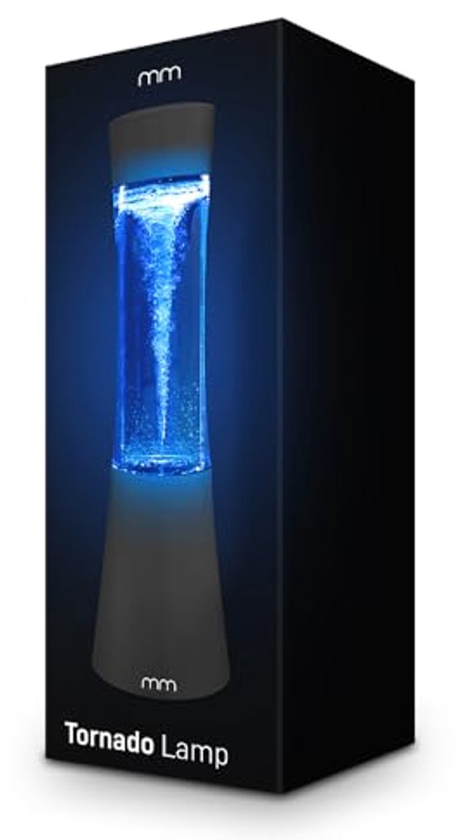 Beweegbare LED Nachtlamp met Tornado-effect - Unieke Sfeerlamp voor Woonkamer en Slaapkamer van Merkloos — afbeelding 2