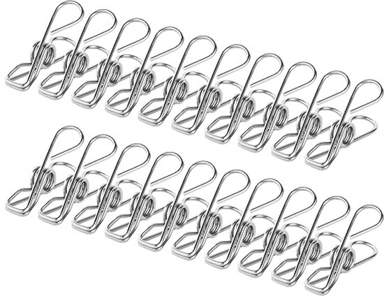 Strandlaken knijpers - set van 4 - 9x2x2 cm