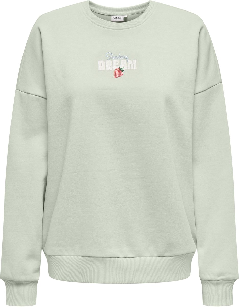 ONLY - OLMKITA L/S SWEAT PRINT BOX SWT - Dames - Sweaters