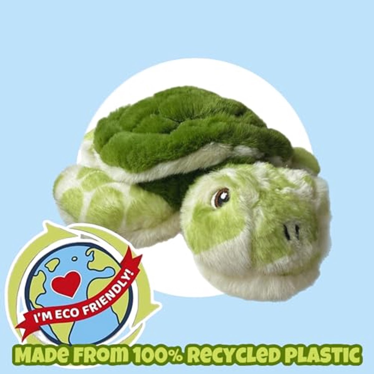 Zachte knuffelige eco-pluche teddybeer 15 cm - Perfecte metgezel voor avontuur