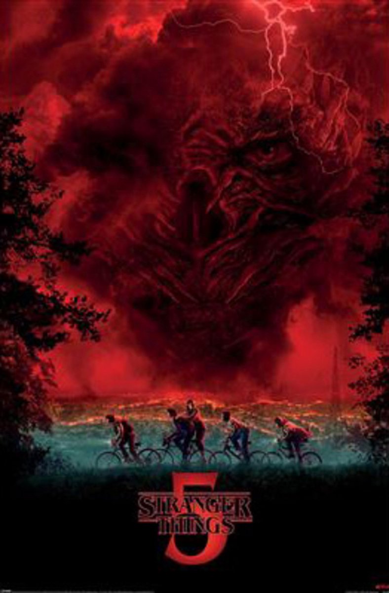 Pyramid Poster Stranger Things 5 - Vecna Sky 61x91,5cm Divers