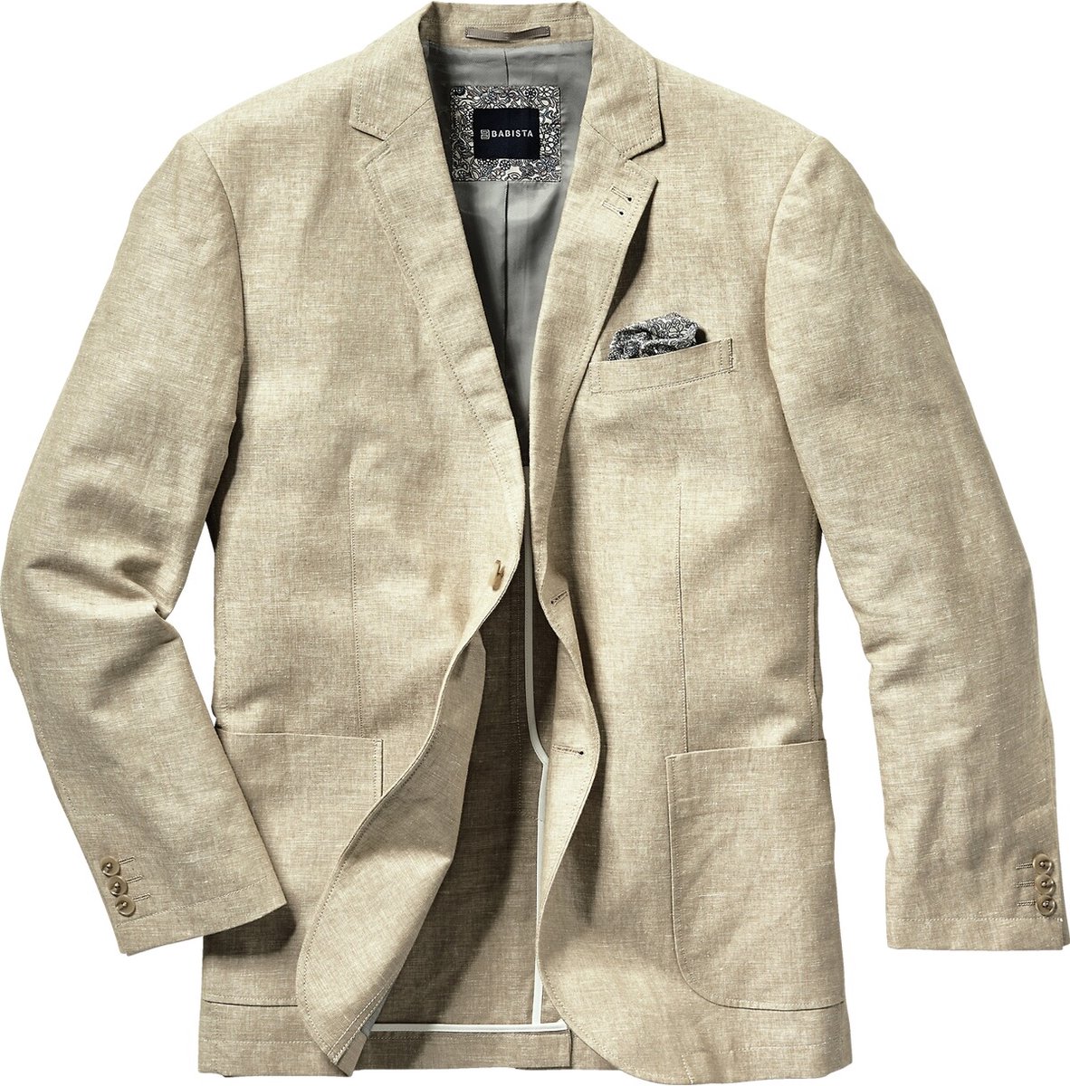 Babista herren Colbert - 50 - beige - Plus Size