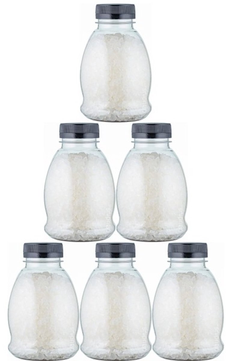 Claudius Badzout Relaxing Moment - 375 gram - Fles met zwarte dop - Set van 6 stuks