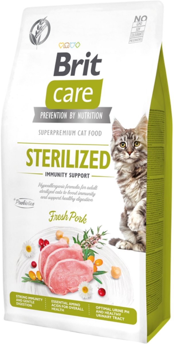 Brit Brit Care Cat - Grain Free - Sterilized Immunity Support - 2 kg