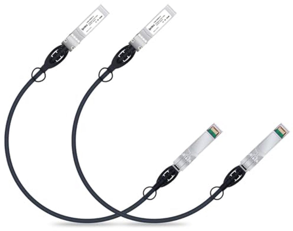 Image of 10Gb SFP-kabel 0.5M - Passieve Twinax-kabel voor Switch en Router - Compatibel met Diverse Netwerkapparatuur