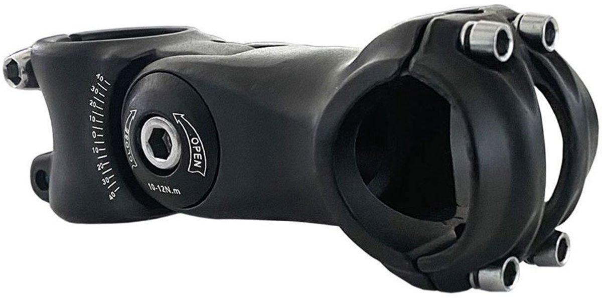 Xon 31.8 Mm Verstelbare Steel Zwart 90 mm / 85º/+145º