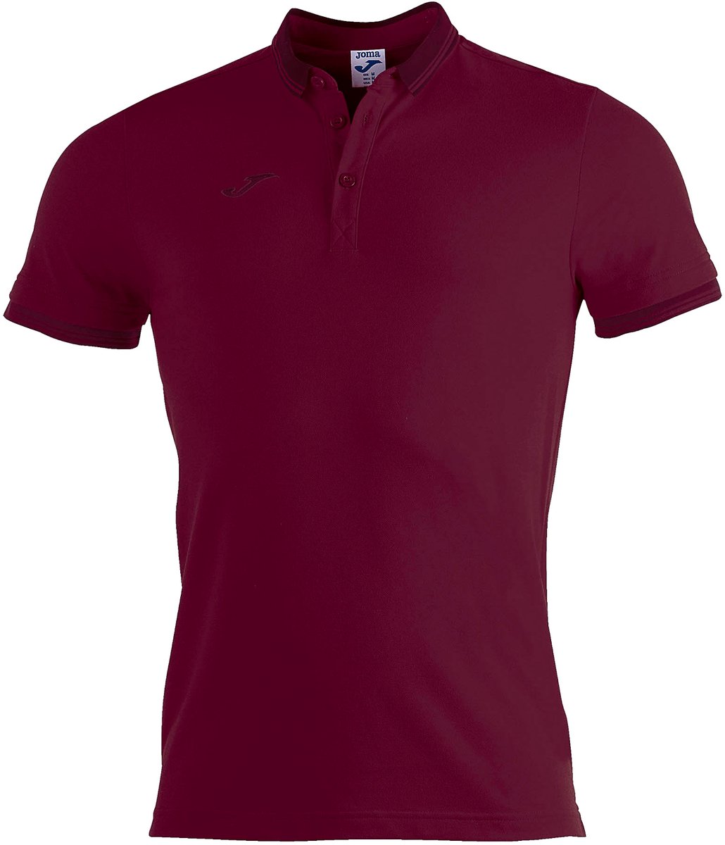 Joma Bali II Polo Heren - Bordeaux | Maat: 3XL